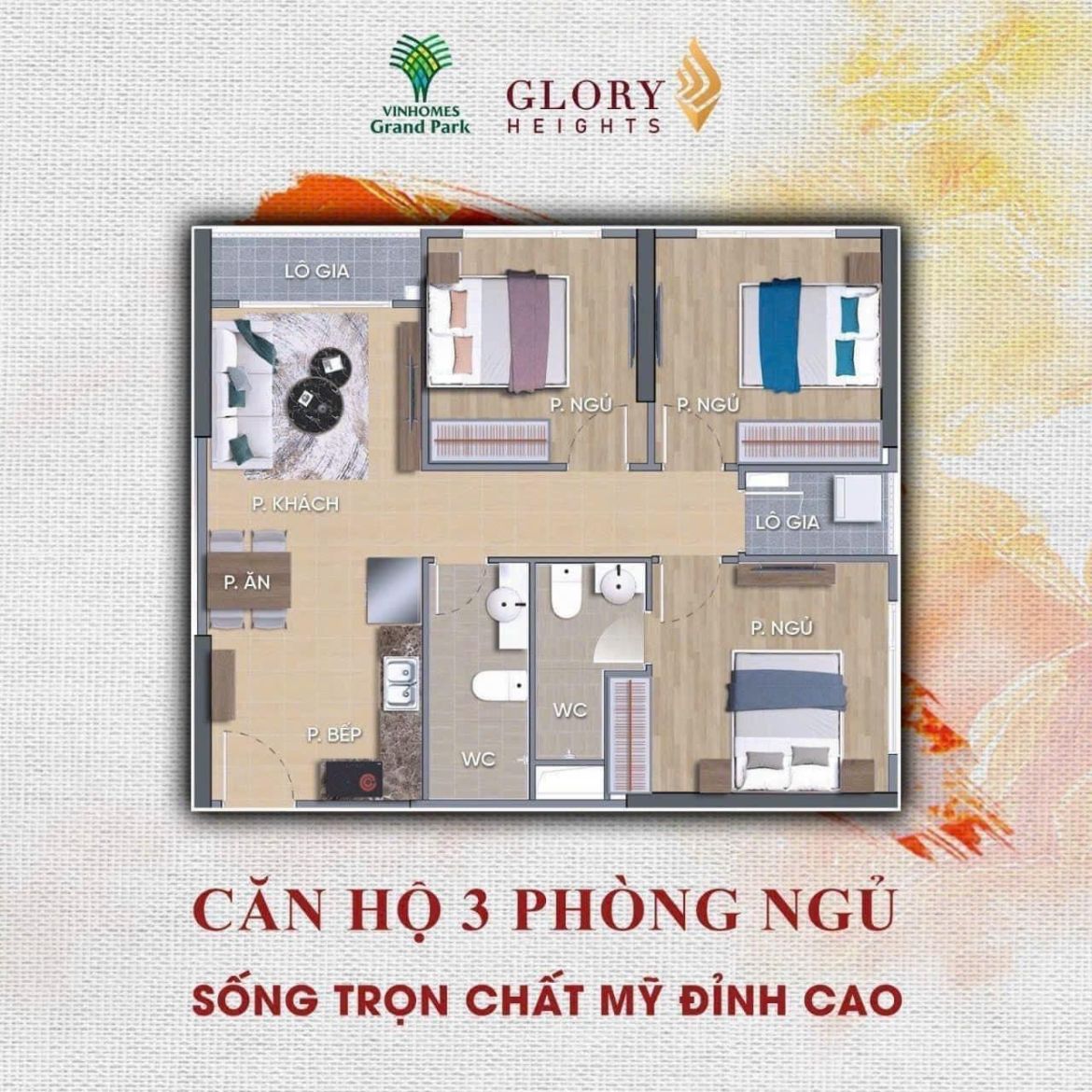 CĂN HỘ 03PN