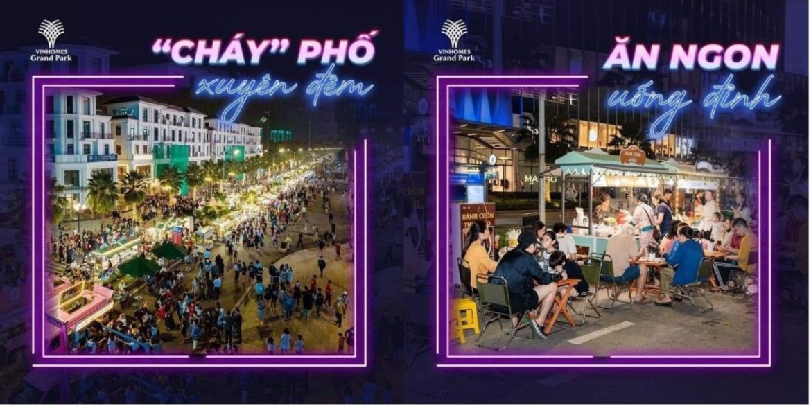 Phố đi bộ Vinhomes Grand Park