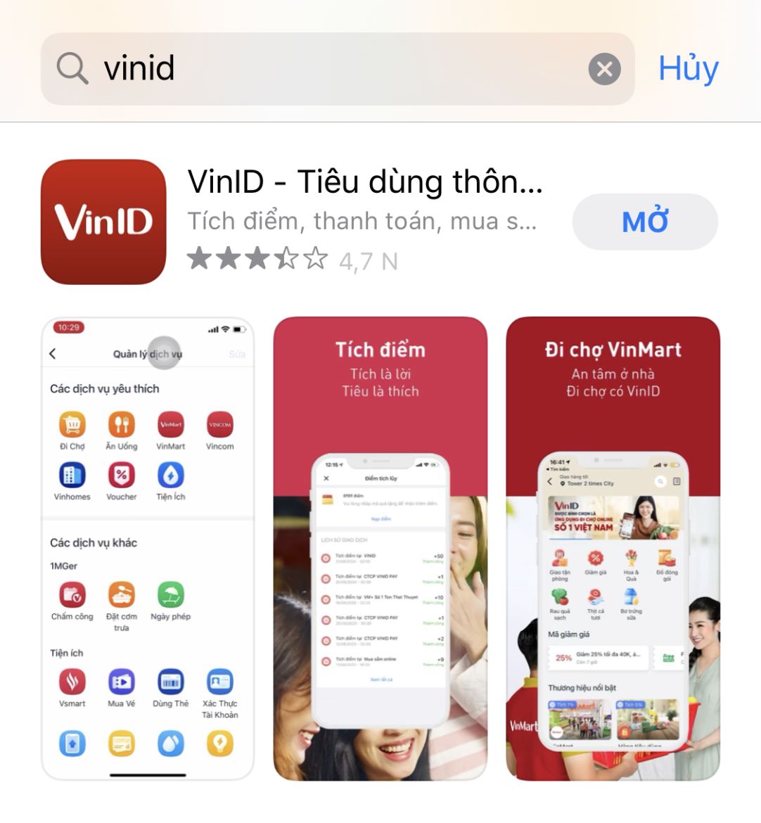 ứng dụng VinID