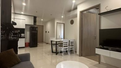 Cho thuê căn hộ 2PN2WC full nội thất 8tr Vinhomes Grand Park