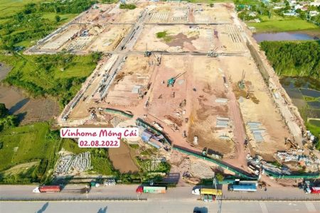 Tiến độ Vinhomes Golden Avenue Móng Cái