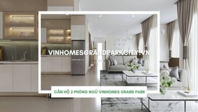 căn hộ 2 phòng ngủ vinhomes grand park