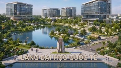 Làng đại học là nơi cho 60.000 sinh viên tiếp thu kiến thức