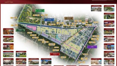 Mặt bằng tiện ích Vinhomes Saigon Park tổng thể